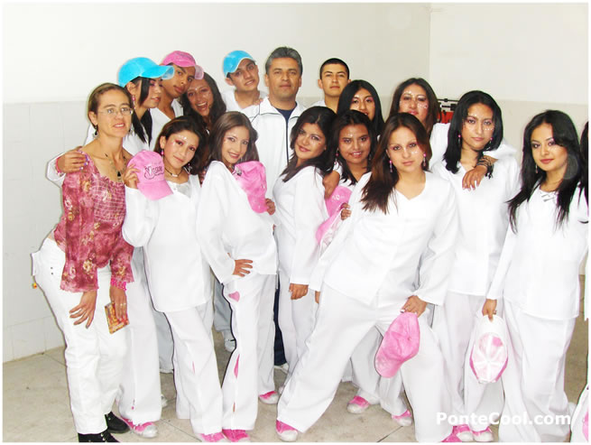 Grupo de coreograf&iacute;a del Colegio Uniandes