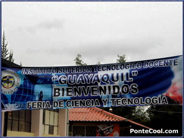 Bienvenida a la Feria de Ciencia y Tecnolog&iacute;a en el Colegio Guayaquil