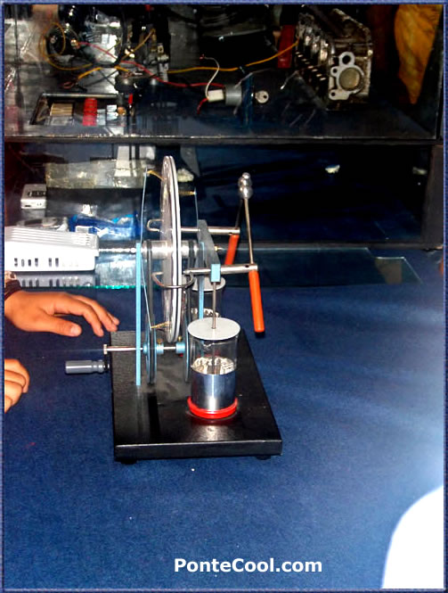 Demostraci&oacute;n de impulsos el&eacute;ctricos generados