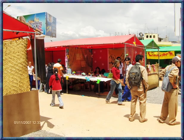 Stand del Colegio Santo Domingo de Guzman