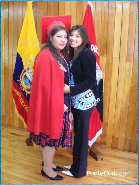 La foto que nunca falta "con la mejor amiga"