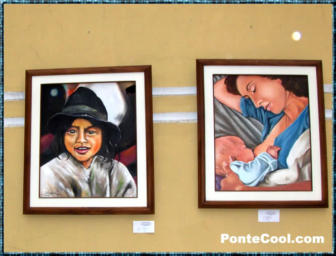 Excelente pinturas realizadas por la juventud