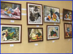 Muestra pictorica Ba&ntilde;os 