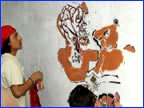 Un mural expresivo 