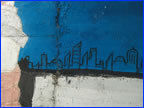 Ciudad de Ambato en graffiti